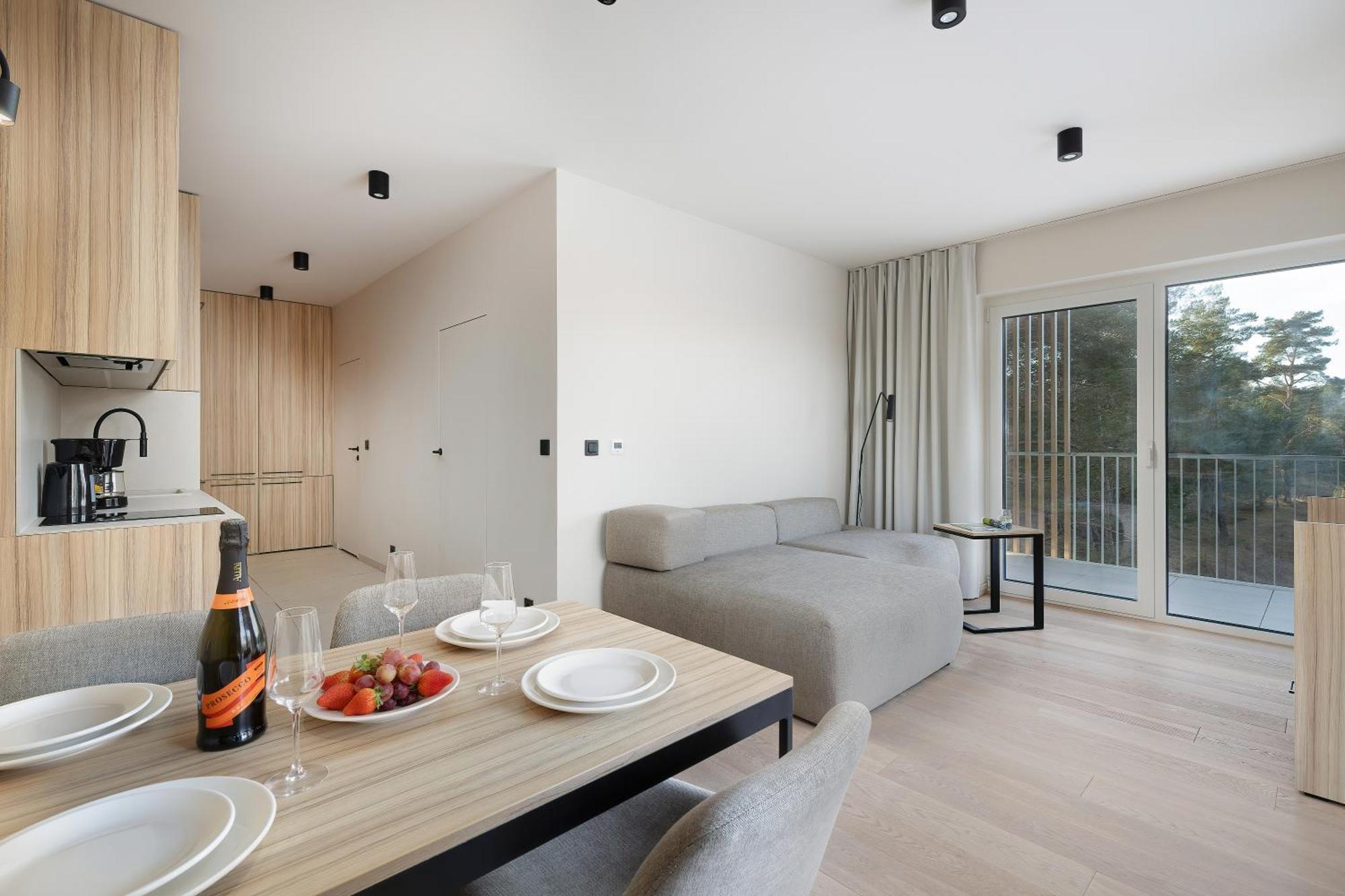 Wyspa Uznam Promenada Apartament Na Wydmie Świnoujście Buitenkant foto