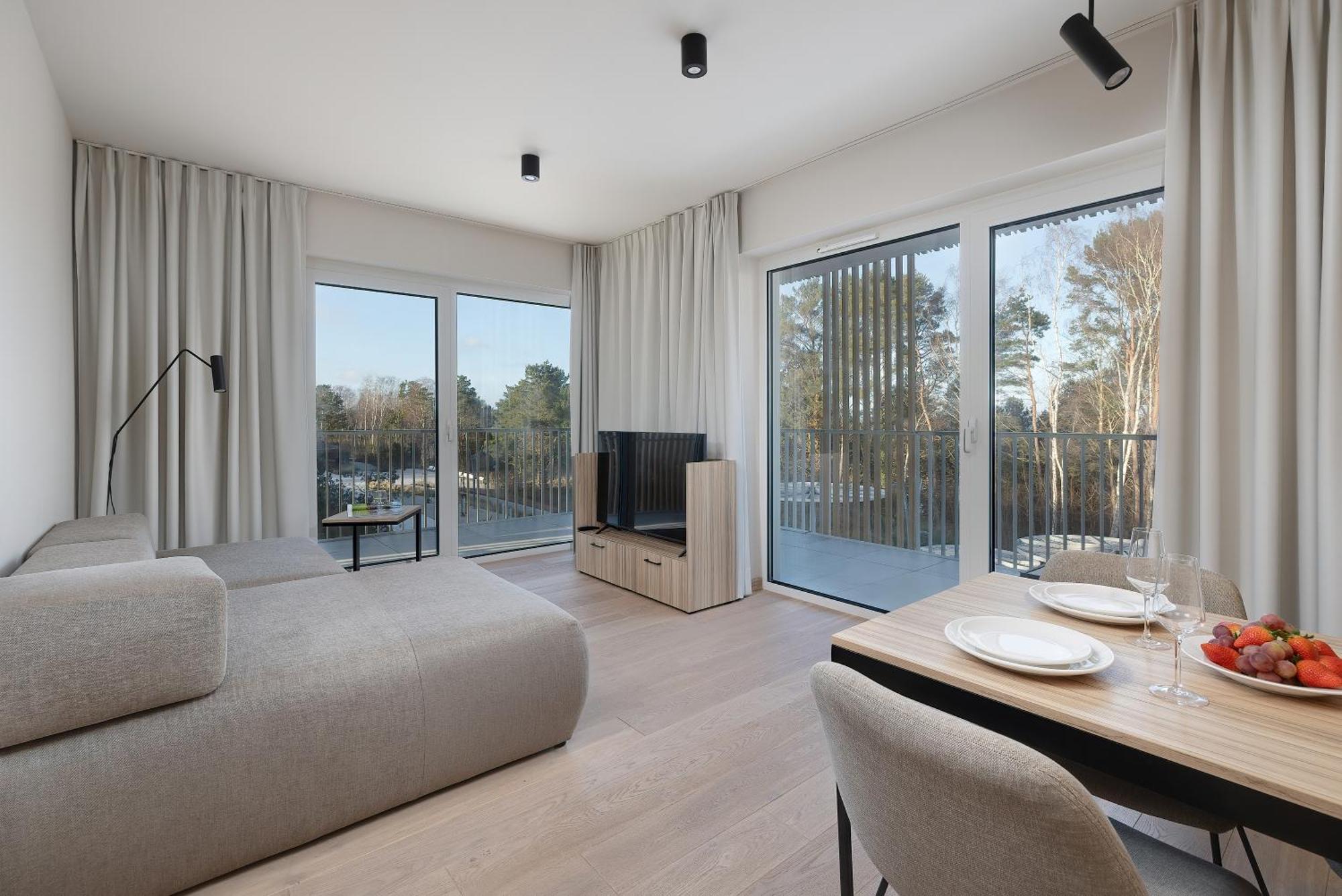 Wyspa Uznam Promenada Apartament Na Wydmie Świnoujście Buitenkant foto
